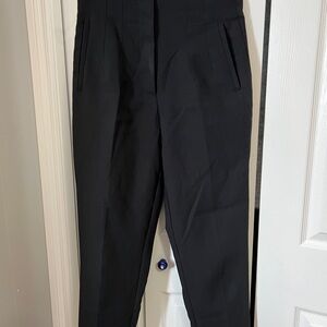 Black High-Waisted Trousers